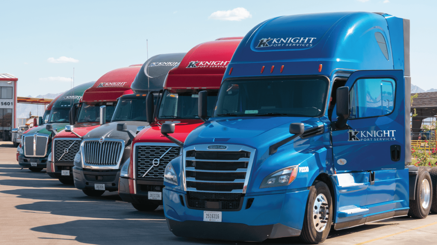 Company Trucking Terminal in Houston, TX Knight Transportation