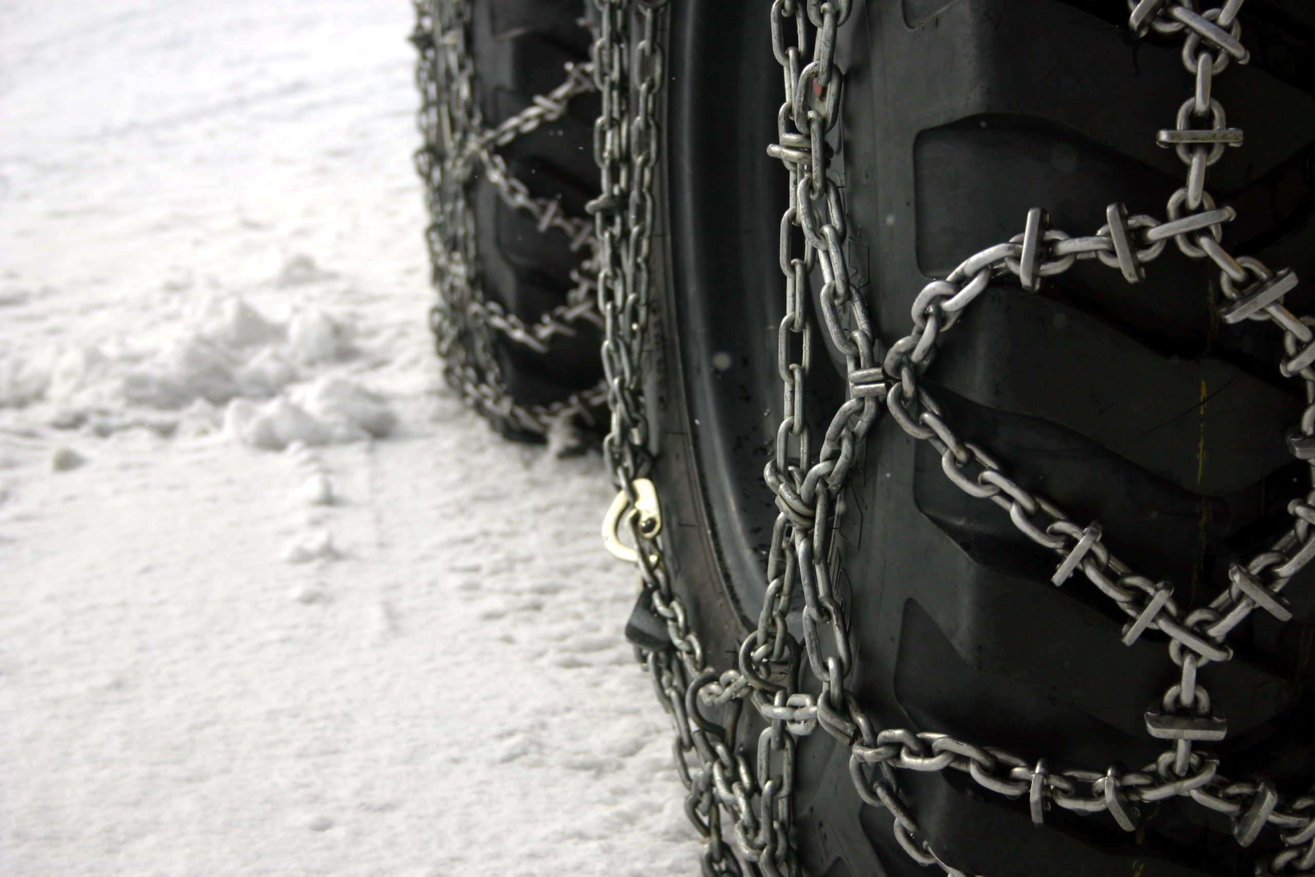 How to Put Snow Chains on Semi-Truck Tires